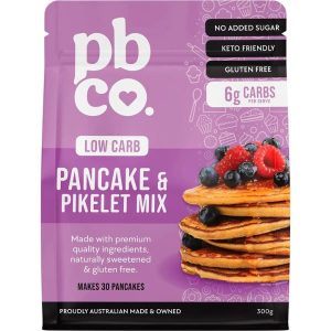 Natural, low carb banana bread mix with no nasties or sugar for a guilt free treat.
