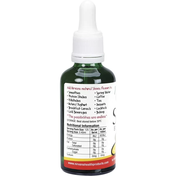 Nirvana Organics Liquid Stevia Butterscotch - Image 2
