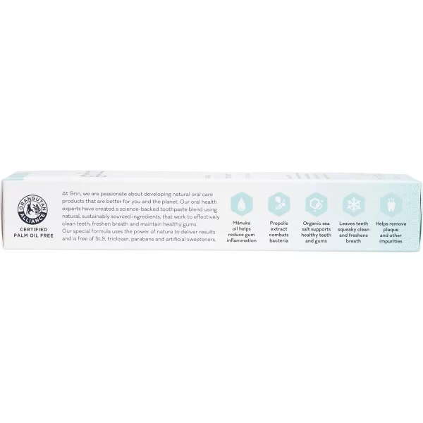 Grin Cool Mint Toothpaste - Image 2