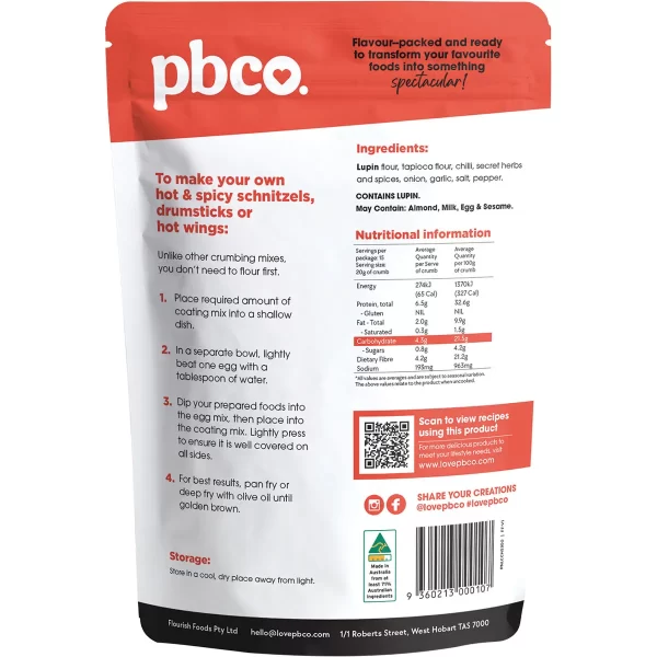 PBCo. Low Carb Crumb Hot & Spicy - Image 2